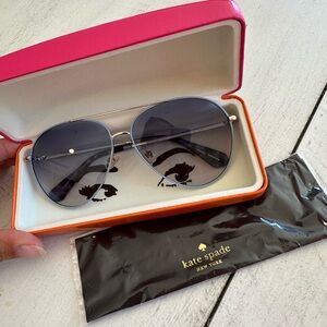 KATE SPADE BLUE AVIATORS